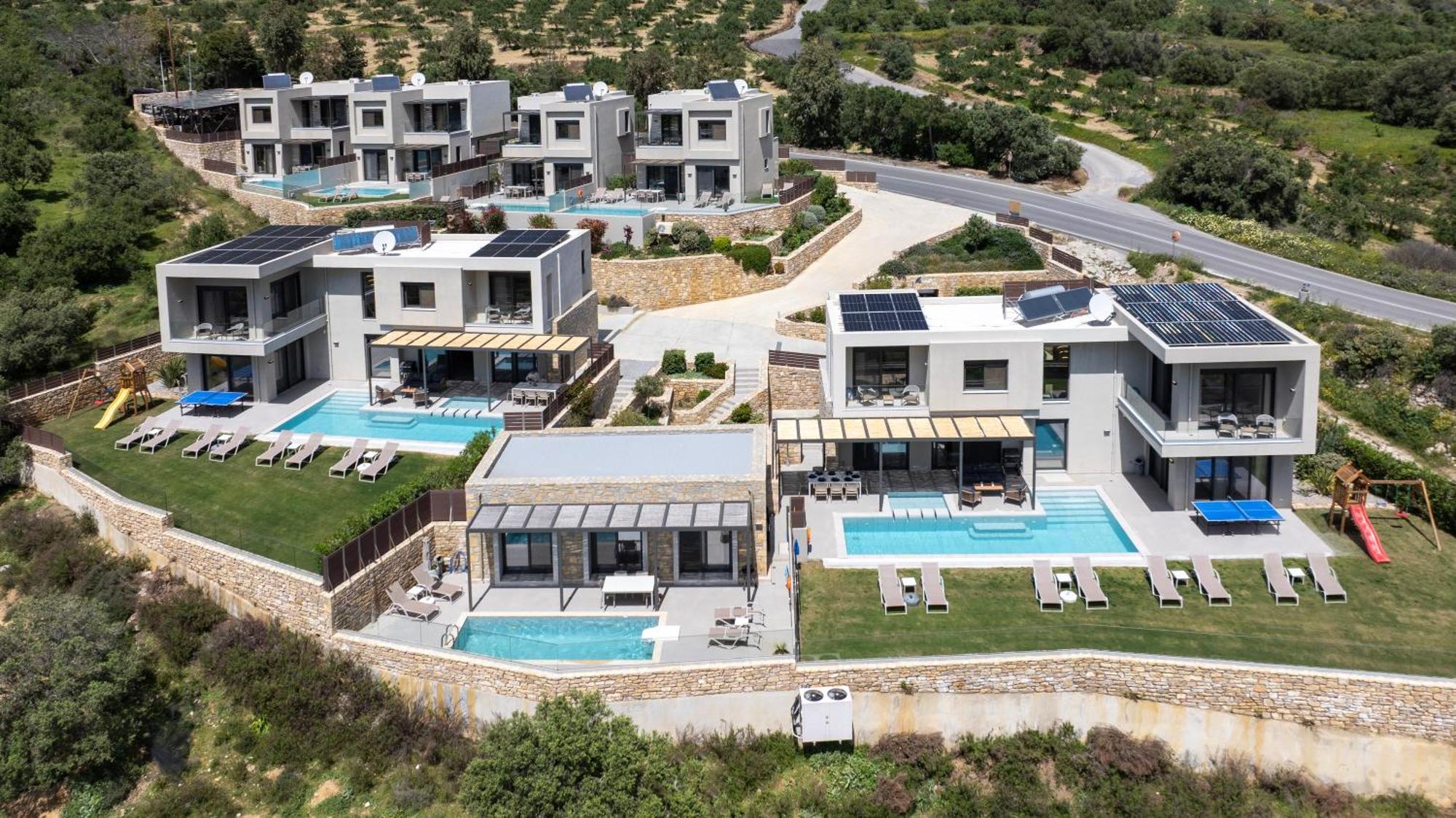 Porti Villas Aphrodite Asomatoi Экстерьер фото