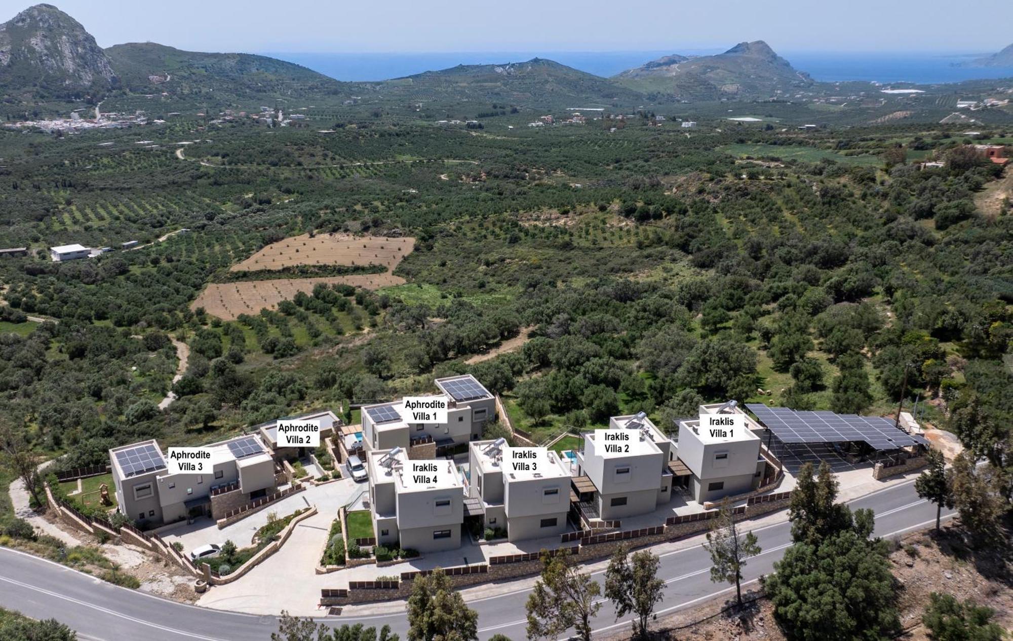 Porti Villas Aphrodite Asomatoi Экстерьер фото